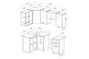 АСАЯ Кухонный гарнитур Оптима 5 (1200*2000 мм) в Шадринске - shadrinsk.ok-mebel.com | фото 2