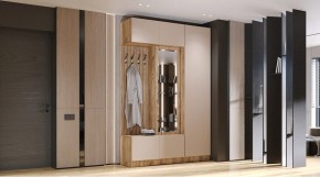 БАВАРИЯ Прихожая (дуб вотан/кашемир) в Шадринске - shadrinsk.ok-mebel.com | фото