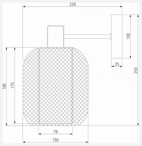 Бра Eurosvet Voile 30192/1 золото в Шадринске - shadrinsk.ok-mebel.com | фото 4