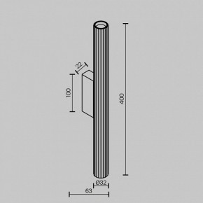 Бра Maytoni Calipso C082WL-12W2.7K-B в Шадринске - shadrinsk.ok-mebel.com | фото 4