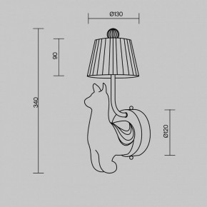 Бра Maytoni Senor Alpaca MOD377WL-L6W3K в Шадринске - shadrinsk.ok-mebel.com | фото 9