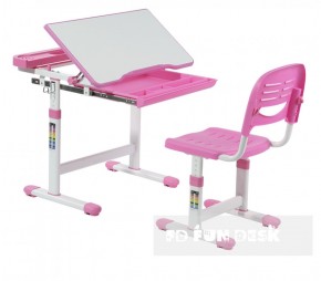 Комплект парта + стул трансформеры Cantare Pink в Шадринске - shadrinsk.ok-mebel.com | фото 1
