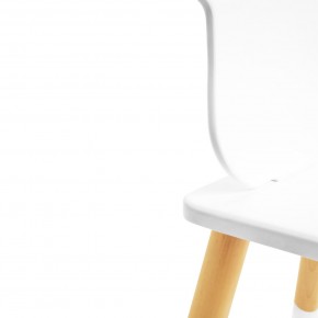 Детский комплект стол и стул «Звезда» Rolti Baby (белый/береза, массив березы/мдф) в Шадринске - shadrinsk.ok-mebel.com | фото 2