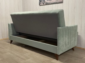 Диван Престиж-3 (НПБ) велюр Sensey mist green в Шадринске - shadrinsk.ok-mebel.com | фото 4