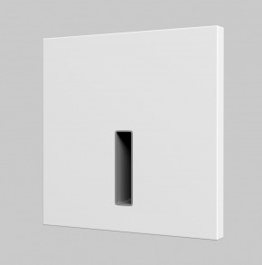 DK1030-WH Светильник встраиваемый в стену, IP 20, LED 3000K, 3 Вт, белый, алюминий в Шадринске - shadrinsk.ok-mebel.com | фото