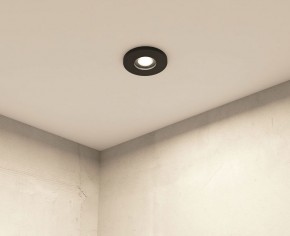 DK2036-BK Встраиваемый светильник влагозащ., IP 44, до 15 Вт, GU10, LED, черный, алюминий в Шадринске - shadrinsk.ok-mebel.com | фото 7