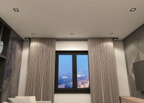 DK2061-BK Встраиваемый светильник IP 20, до 15 Вт, GU10, LED, черный, алюминий в Шадринске - shadrinsk.ok-mebel.com | фото 3