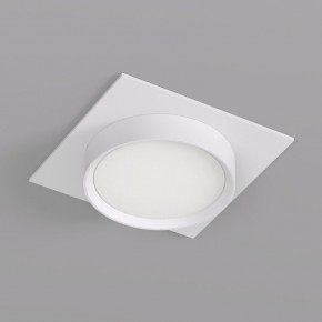 DK2091-WH Встраиваемый светильник FLAT, IP 20, до 15 Вт, GX53, LED, белый, алюминий в Шадринске - shadrinsk.ok-mebel.com | фото 2