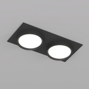 DK2092-BK Встраиваемый светильник FLAT, IP 20, до 15 Вт, GX53, LED, черный, алюминий в Шадринске - shadrinsk.ok-mebel.com | фото 4
