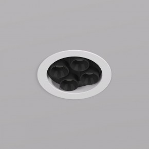 DK2510-WB Встраиваемый светильник SPACE со светодиодом d65 220V 8W 38° 4000К IP20 белый/черный алюминий в Шадринске - shadrinsk.ok-mebel.com | фото 2