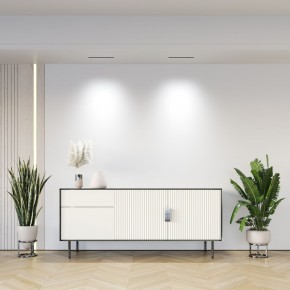 DK2515-WB Встраиваемый светильник SPACE со светодиодом L240mm 220V 20W 38° 4000К IP20 белый/черный алюминий в Шадринске - shadrinsk.ok-mebel.com | фото 7