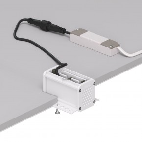 DK2530-WB Встраиваемый светильник SPACE со светодиодом под шпатлевку L69mm 220V 6W 38° 4000К IP20 белый/черный алюминий в Шадринске - shadrinsk.ok-mebel.com | фото 5