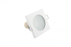 DK3014-WH Встраиваемый светильник влагозащ., IP 44, 50 Вт, GU10, белый, алюминий в Шадринске - shadrinsk.ok-mebel.com | фото 4
