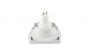 DK3014-WH Встраиваемый светильник влагозащ., IP 44, 50 Вт, GU10, белый, алюминий в Шадринске - shadrinsk.ok-mebel.com | фото 5