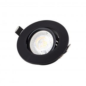 DK3020-BK Встраиваемый светильник, IP 20, 10 Вт, GU5.3, LED, черный, пластик в Шадринске - shadrinsk.ok-mebel.com | фото 2
