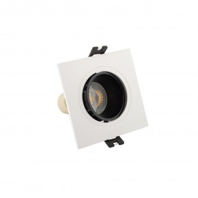 DK3021-WB Встраиваемый светильник, IP 20, 10 Вт, GU5.3, LED, белый/черный, пластик в Шадринске - shadrinsk.ok-mebel.com | фото 2