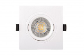 DK3021-WH Встраиваемый светильник, IP 20, 10 Вт, GU5.3, LED, белый, пластик в Шадринске - shadrinsk.ok-mebel.com | фото 2