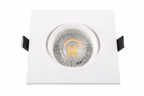 DK3021-WH Встраиваемый светильник, IP 20, 10 Вт, GU5.3, LED, белый, пластик в Шадринске - shadrinsk.ok-mebel.com | фото 3