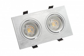 DK3022-CM Встраиваемый светильник, IP 20, 10 Вт, GU5.3, LED, серый, пластик в Шадринске - shadrinsk.ok-mebel.com | фото 3