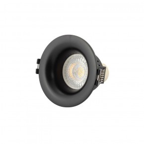 DK3024-BK Встраиваемый светильник, IP 20, 10 Вт, GU5.3, LED, черный, пластик в Шадринске - shadrinsk.ok-mebel.com | фото
