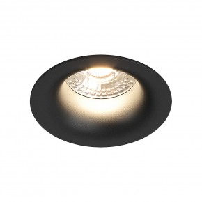 DK3024-BK Встраиваемый светильник, IP 20, 10 Вт, GU5.3, LED, черный, пластик в Шадринске - shadrinsk.ok-mebel.com | фото