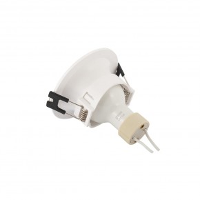 DK3024-WH Встраиваемый светильник, IP 20, 10 Вт, GU5.3, LED, белый, пластик в Шадринске - shadrinsk.ok-mebel.com | фото 4