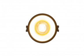 DK3026-BG Встраиваемый светильник, IP 20, 10 Вт, GU5.3, LED, черный/золотой, пластик в Шадринске - shadrinsk.ok-mebel.com | фото 2