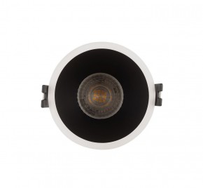 DK3026-WB Встраиваемый светильник, IP 20, 10 Вт, GU5.3, LED, белый/черный, пластик в Шадринске - shadrinsk.ok-mebel.com | фото