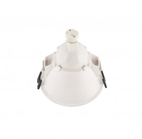 DK3026-WB Встраиваемый светильник, IP 20, 10 Вт, GU5.3, LED, белый/черный, пластик в Шадринске - shadrinsk.ok-mebel.com | фото 4