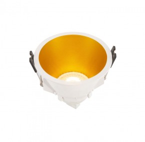 DK3026-WG Встраиваемый светильник, IP 20, 10 Вт, GU5.3, LED, белый/золотой, пластик в Шадринске - shadrinsk.ok-mebel.com | фото 4