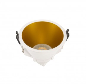 DK3026-WG Встраиваемый светильник, IP 20, 10 Вт, GU5.3, LED, белый/золотой, пластик в Шадринске - shadrinsk.ok-mebel.com | фото 2