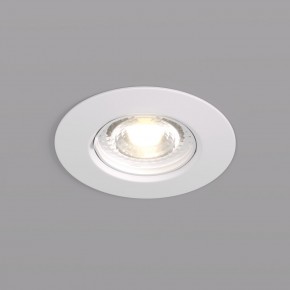 DK3028-WH Встраиваемый светильник, IP 20, 10 Вт, GU5.3, LED, белый, пластик в Шадринске - shadrinsk.ok-mebel.com | фото
