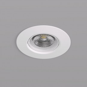 DK3028-WH Встраиваемый светильник, IP 20, 10 Вт, GU5.3, LED, белый, пластик в Шадринске - shadrinsk.ok-mebel.com | фото 2