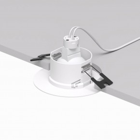 DK3028-WH Встраиваемый светильник, IP 20, 10 Вт, GU5.3, LED, белый, пластик в Шадринске - shadrinsk.ok-mebel.com | фото 3