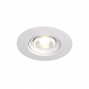 DK3028-WH Встраиваемый светильник, IP 20, 10 Вт, GU5.3, LED, белый, пластик в Шадринске - shadrinsk.ok-mebel.com | фото 5