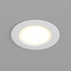 DK3046-WH Встраиваемый светильник, IP 20, 5Вт, LED, белый, пластик в Шадринске - shadrinsk.ok-mebel.com | фото
