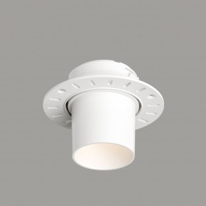 DK3057-WH Встраиваемый светильник под шпатлевку, IP20, до 15 Вт, LED, GU5,3, белый, пластик в Шадринске - shadrinsk.ok-mebel.com | фото 1