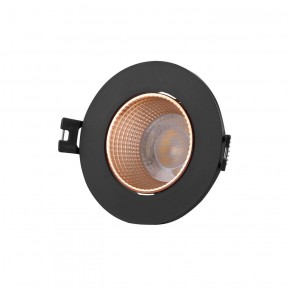 DK3061-BBR Встраиваемый светильник, IP 20, 10 Вт, GU5.3, LED, черный/бронзовый, пластик в Шадринске - shadrinsk.ok-mebel.com | фото 1