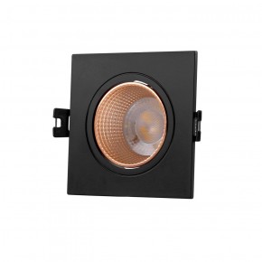 DK3071-BBR Встраиваемый светильник, IP 20, 10 Вт, GU5.3, LED, черный/бронзовый, пластик в Шадринске - shadrinsk.ok-mebel.com | фото