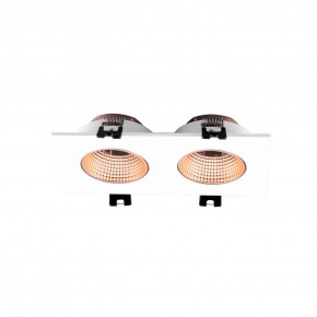DK3072-WBR Встраиваемый светильник, IP 20, 10 Вт, GU5.3, LED, белый/бронзовый, пластик в Шадринске - shadrinsk.ok-mebel.com | фото 2