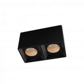 DK3085-BK+BR Светильник накладной IP 20, 10 Вт, GU5.3, LED, черный/бронзовый, пластик в Шадринске - shadrinsk.ok-mebel.com | фото