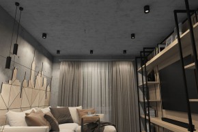 DK3090-BK+CH Светильник накладной IP 20, 10 Вт, GU5.3, LED, черный/хром, пластик в Шадринске - shadrinsk.ok-mebel.com | фото 2