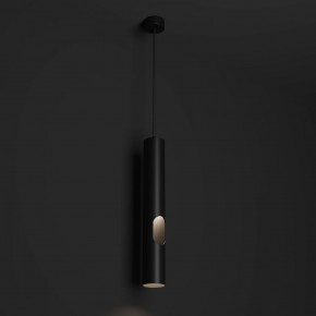 DK4045-BK Подвесной светильник, с декоративным вырезом, IP 20, до 15 Вт, LED, GU10, черный, алюминий в Шадринске - shadrinsk.ok-mebel.com | фото 2