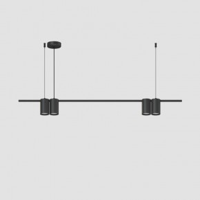 DK4061-BK Подвесной светильник ORBIT, IP20, 4xGU10 LED до 15 Вт, черный матовый, алюминий в Шадринске - shadrinsk.ok-mebel.com | фото 2