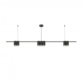 DK4063-BK Подвесной светильник ORBIT, IP20, 7xGU10 LED до 15 Вт, черный матовый, алюминий в Шадринске - shadrinsk.ok-mebel.com | фото 3
