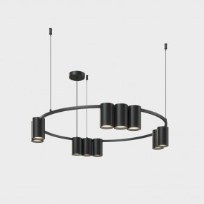 DK4065-BK Подвесной светильник ORBIT, IP20, 10xGU10 LED до 15 Вт, черный матовый, алюминий в Шадринске - shadrinsk.ok-mebel.com | фото