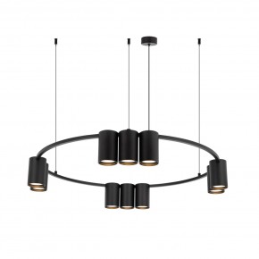 DK4065-BK Подвесной светильник ORBIT, IP20, 10xGU10 LED до 15 Вт, черный матовый, алюминий в Шадринске - shadrinsk.ok-mebel.com | фото 3