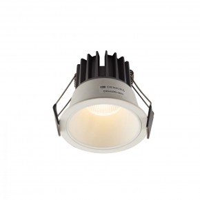 DK4400-WH Встраиваемый светильник, IP 20, 7 Вт, LED 3000, белый, алюминий в Шадринске - shadrinsk.ok-mebel.com | фото