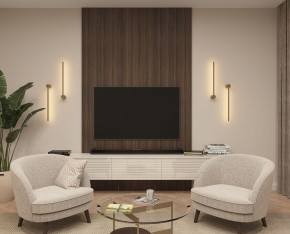 DK5010-SG Бра 600 мм, 3000К, IP20, 5 Вт, матовое золото в Шадринске - shadrinsk.ok-mebel.com | фото 5