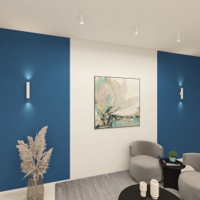 DK5022-WH Настенный светильник, IP20, до 15 Вт, LED, 2xGU10, белый, алюминий в Шадринске - shadrinsk.ok-mebel.com | фото 5